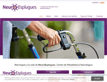 Tablet Screenshot of neuroesplugues.com